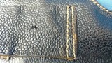 FRENCH MILITARY UNIQUE WW2 1944 NAZI MARKED W/ PEBBLE LEATHER HOLSTER AND 2 CORRECT MAGS - 5 of 11
