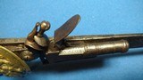 FLINTLOCK PISTOL ON SHORT SWORD 18TH CENTURY ORIGINAL - 11 of 11