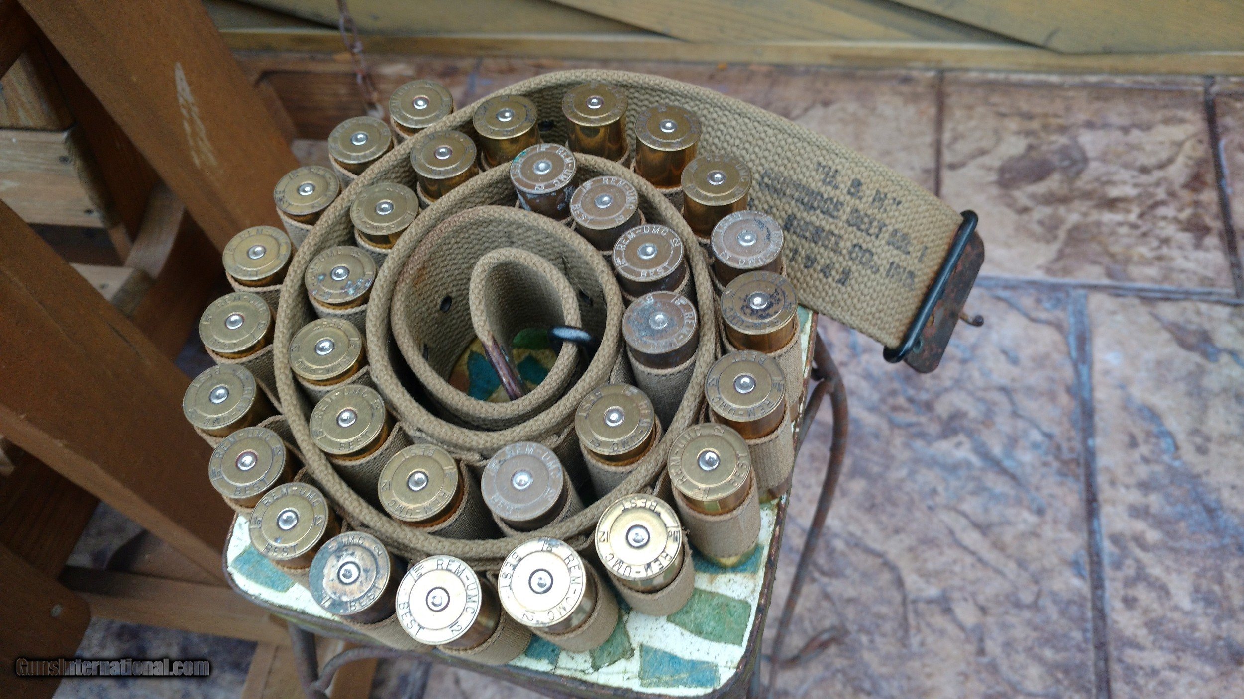 Trench Gun WW2 U.S. Belt Dated 1941