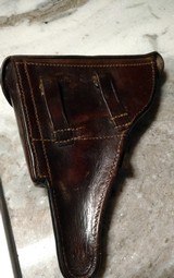 Luger WW2 Nazi Hard Holster Dated 1939 - 4 of 11