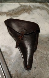 Luger WW2 Nazi Hard Holster Dated 1939 - 2 of 11