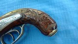 Howda Double Barrel Percussion Pistol European - 10 of 16