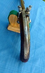 Howda Double Barrel Percussion Pistol European - 12 of 16