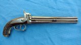 Howda Double Barrel Percussion Pistol European - 1 of 16