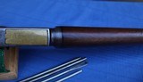 WINCHESTER 1876 RIFLE ANTIQUE RARE 40-60 CALIBER - COMES WITH ORIGINAL CLEANING RODS IN BUTT - 7 of 15