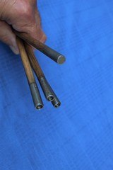 HENRY RIFLE HICKORY CLEANING RODS AND 2 ORIGINAL HENRY CARTRIDGES - RARE - RARE - 2 of 10