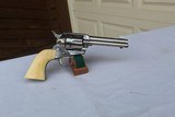 COLT SAA 1ST GEN - 4 3/4" BARREL, NICKEL FINISH AND IVORY GRIPS
- 45 CALIBER - NICE ! - 14 of 14