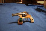 HARRINGTON AND RICHARDSON ARMS CO. WORCHESTER, MASS. 32 CALIBER WITH MOTHER OF PEARL GRIPS - ANTIQUE - 1 of 12