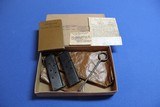REMINGTON RAND 1911A1 WW2 ORIGINAL - WITH 2 MAGS , BOX, PAPERS AND ID'D TO PFC J. HANNAGAN - 3 of 15