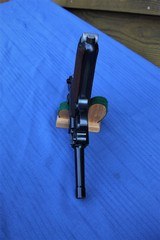 LUGER WW2 POLICE BANNER MARKED 1941 - EAGLE L - WITH MATCHING NUMBER MAG AND 1941 DATED POLICE MARKED HOLSTER - 5 of 15