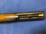 Double Barreled Pistol Large Bore Percussion Howda - 5 of 15