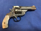 Harrington & Richardson Antique Revolver Factory Nickel & Mother of Pearl Grips - 8 of 14
