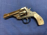 Harrington & Richardson Antique Revolver Factory Nickel & Mother of Pearl Grips - 1 of 14