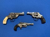 Smith and Wesson and 2 - Hopkins and Allen’s - 3 Revolvers One Price ! - 3 of 14