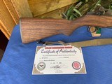 Winchester M1 Garand CMP Paperwork - LMR barrel -1943 Mfg. -cartouche - 7 of 14