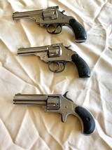 Antique Revolvers 3 for One Price - Early Remington Smooth , Iver Johnson & H&R - 1 of 13