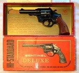 High Standard Sentinal Deluxe R-106 with Original Picture Box and Papers - 7 of 15