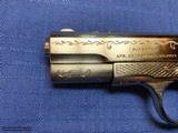 COLT 1908 - FACTORY ENGRAVED IN PRESENTATION BOX - 380 CALIBER - 6 of 15