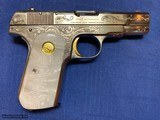 COLT 1908 - FACTORY ENGRAVED IN PRESENTATION BOX - 380 CALIBER - 14 of 15
