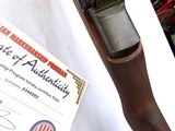 Winchester M1 - Dec 1943 - Un-Cut Rod - CMP Paperwork - 7 of 15