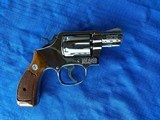 S&W Model 12-3 AIR WEIGHT Snub Nose in Factory Nickel - 3 of 14