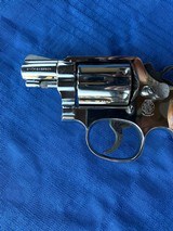 S&W Model 12-3 AIR WEIGHT Snub Nose in Factory Nickel - 11 of 14