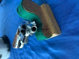 S&W Model 12-3 AIR WEIGHT Snub Nose in Factory Nickel - 2 of 14