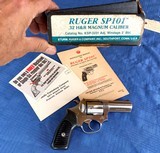 Ruger SP101 in Rare 32 Caliber With Original Box and Papers - 2 of 11