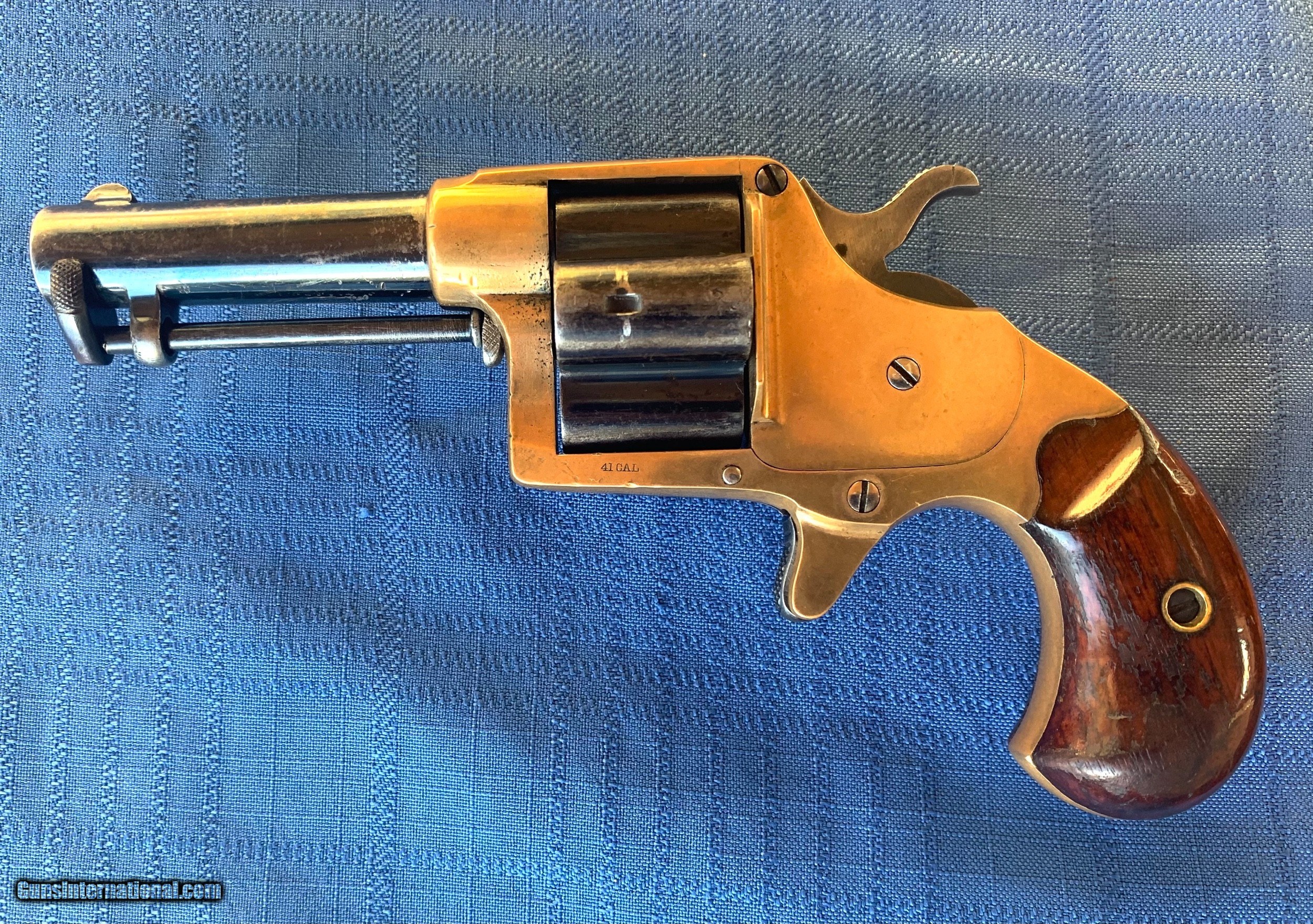 Colt House Pistol “ clover leaf “ Antique 41 Cal Revolver