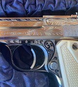 Star 22Caliber Pistol - Factory Engraved with Black Presentation Box - 2 of 15