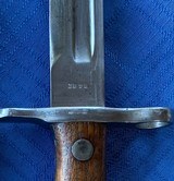 Krag Rifle 1898 Bayonet with scabbard - 1 of 7