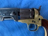 Colt 1851 Navy Factory Engraved- made in Italy - 13 of 15