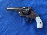 Harrington and Richardson Revolver- Factory Nickel Finish & Factory Mother of Pearl Grips 32 caliber - 14 of 14