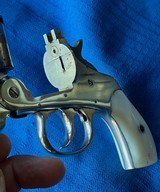 Harrington and Richardson Revolver- Factory Nickel Finish & Factory Mother of Pearl Grips 32 caliber - 10 of 14