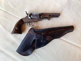 Manhatten Firearms Co. Civil War Revolver Factory Engraved with original Holster! - 22 of 22