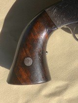 Manhatten Firearms Co. Civil War Revolver Factory Engraved with original Holster! - 14 of 22