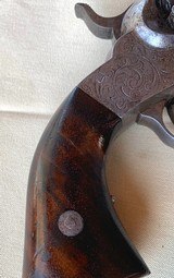 Manhatten Firearms Co. Civil War Revolver Factory Engraved with original Holster! - 17 of 22