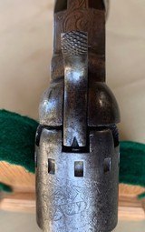 Manhatten Firearms Co. Civil War Revolver Factory Engraved with original Holster! - 5 of 22