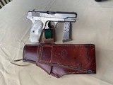 Colt 1908 Factory Nickel with Factory Mother of Pearl - 2 of 17