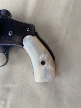 Smith &Wesson Top Break 38 S&W caliber - Factory Mother of Pearl Grips - 13 of 14