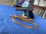 BROWNING HI POWER WW2 CANADIAN MILITARY ISSUE WITH STOCK AND LANYARD- UNTOUCHED ORIGINAL WW2 - 11 of 15
