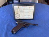 Luger S42 dated 1937 - WW2 Treasure-Capture Papers - Scrap Metal Damage - - 10 of 23