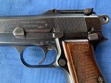 Browning Hi Power WW2 Nazi Marked- Tangent Sight - “RARE “ WaA613 inspection - 2 of 21