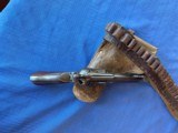 Colt SAA Serial number 15 with Original Holster Rig- Nickel Finish 44 caliber - 19 of 24