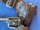 Colt SAA Serial number 15 with Original Holster Rig- Nickel Finish 44 caliber - 18 of 24
