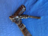 Colt SAA Serial number 15 with Original Holster Rig- Nickel Finish 44 caliber - 23 of 24