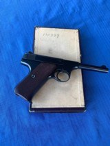Colt Woodsman Early with Box and paperwork- MINT - 22 of 22