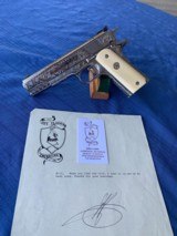Colt 1911 Gold Cup- J . Flannery Engraved - 10 of 23