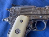 Colt 1911 Gold Cup- J . Flannery Engraved - 16 of 23