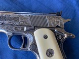 Colt 1911 Gold Cup- J . Flannery Engraved - 7 of 23